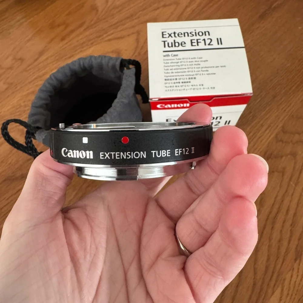 Canon Extension Tube EF12 II - Black and Gray